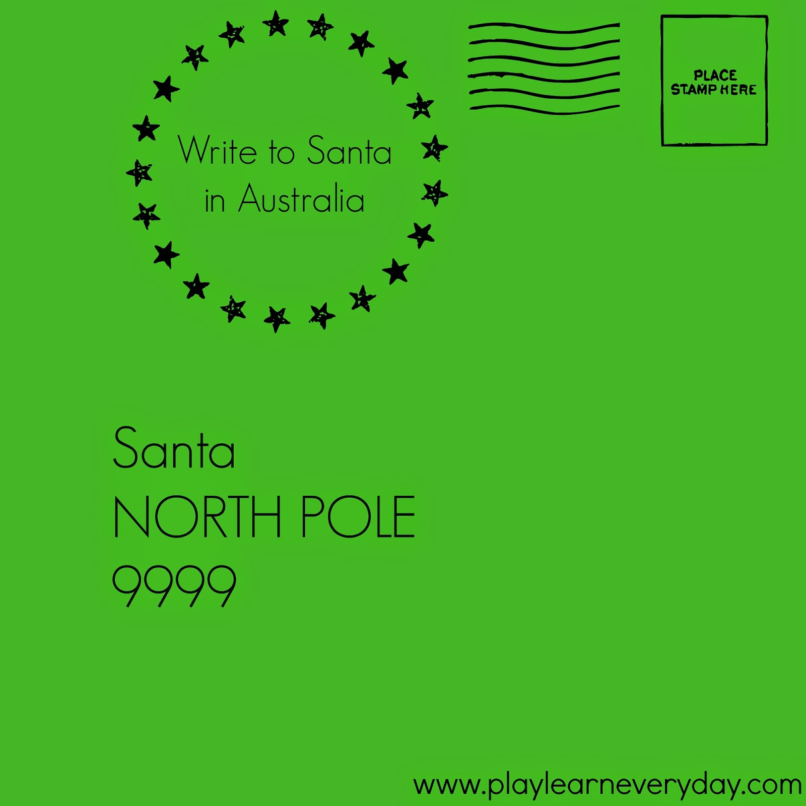 Write a letter to santa and get a letter back